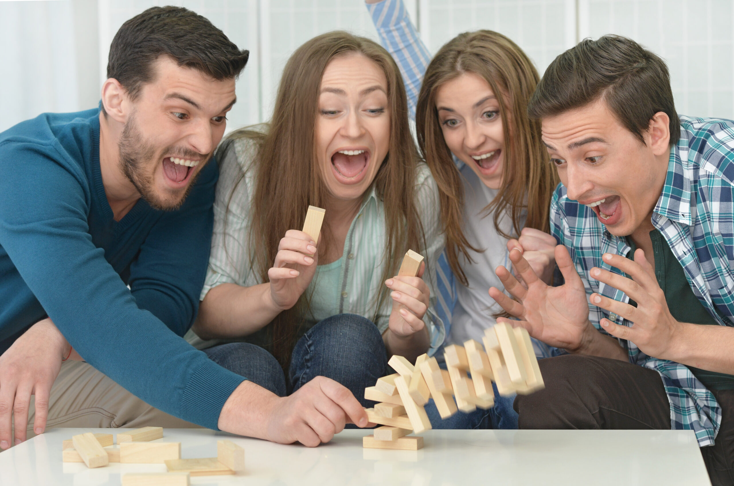 Gamification at the workplace using Jenga